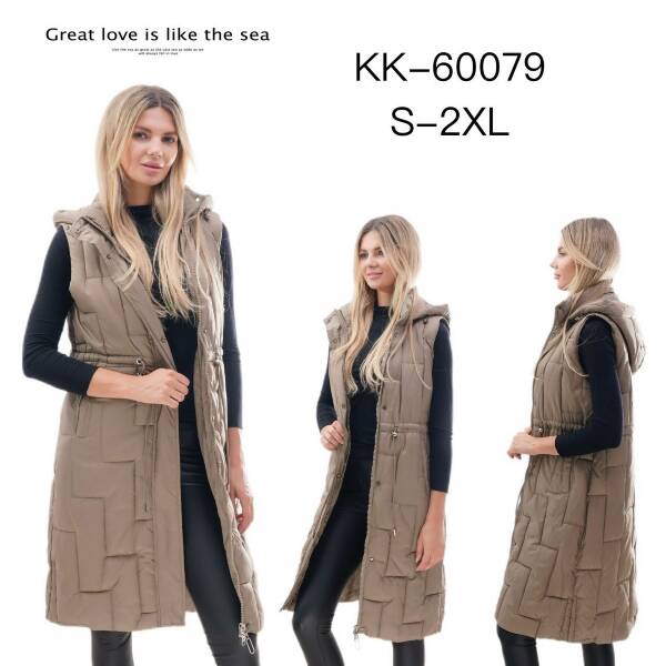 Kamizelka damkie Roz S-2XL, 1 Kolor Paczka 5 szt 1